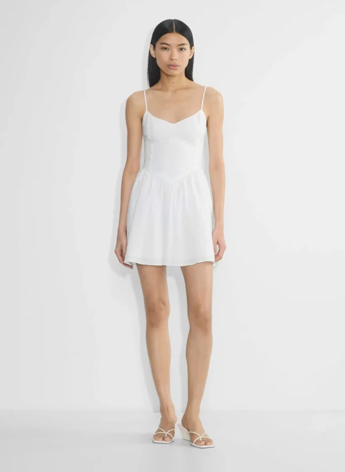 Mini-robe en lin Influence