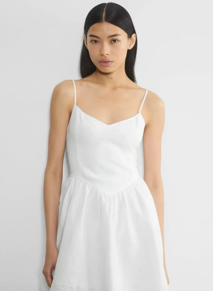 Mini-robe en lin Influence