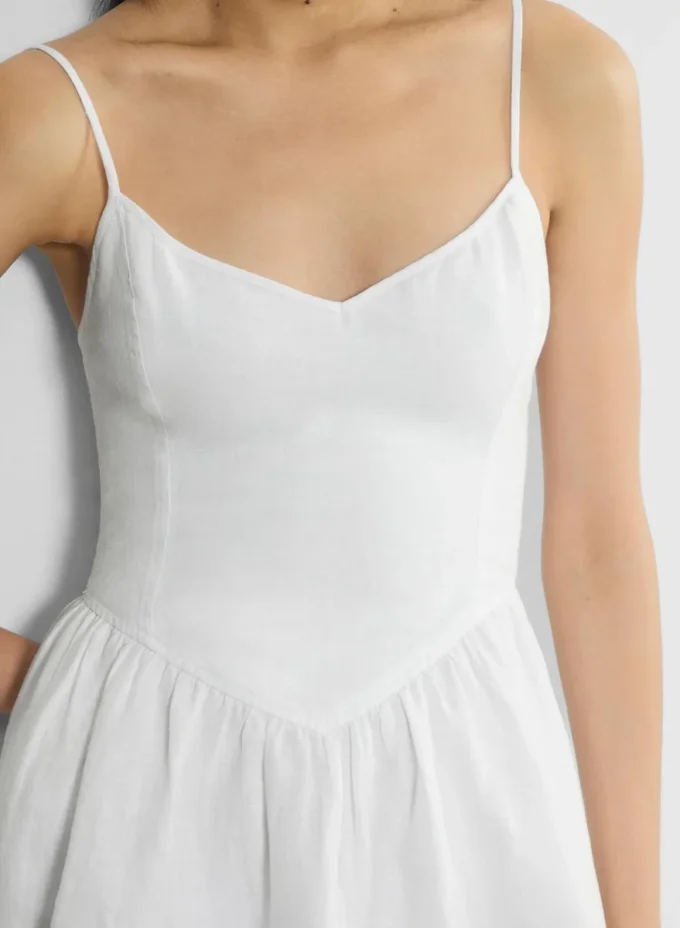 Mini-robe en lin Influence