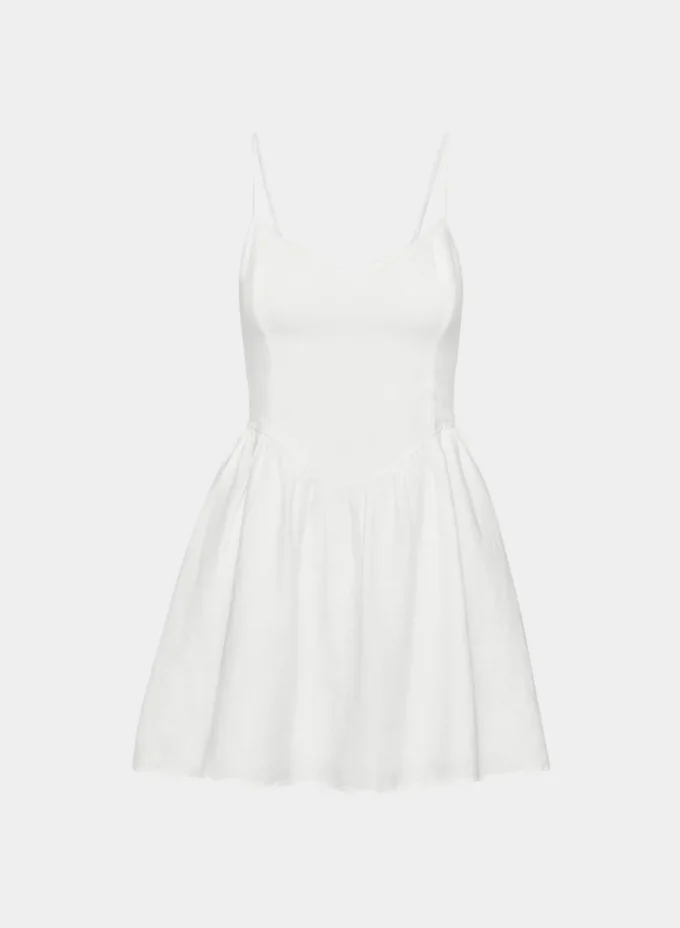 Mini-robe en lin Influence