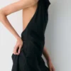 Mini-robe en satin Audience