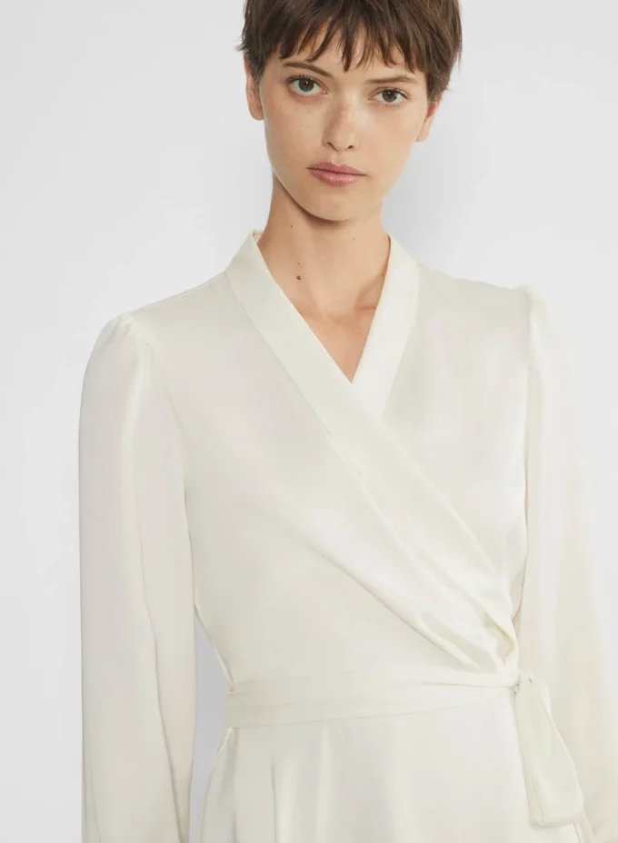 Mini-robe en satin Hyde