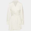 Mini-robe en satin Hyde