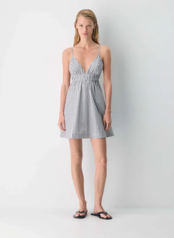Mini-robe Encourage en popeline