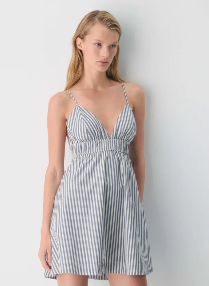 Mini-robe Encourage en popeline