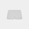 Mini-short boyfriend en molleton confortable à taille basse