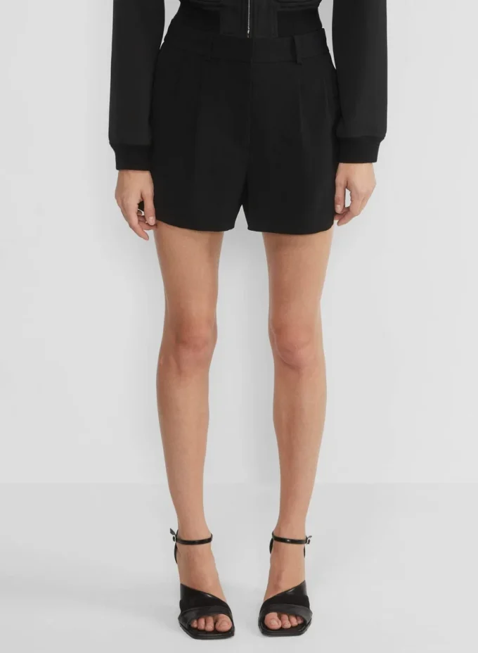 Mini-short à plis