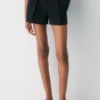 Mini-short à plis