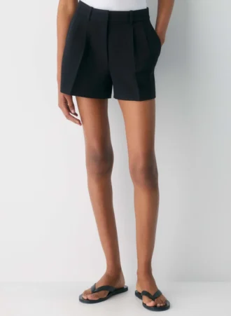 Mini-short à plis