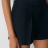 Mini-short à plis