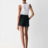 Mini-short à plis