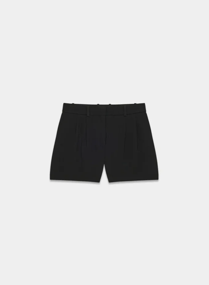 Mini-short à plis