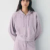 Nouveau sweat à capuche zippé Wafflex Eddy