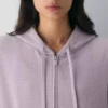 Nouveau sweat à capuche zippé Wafflex Eddy