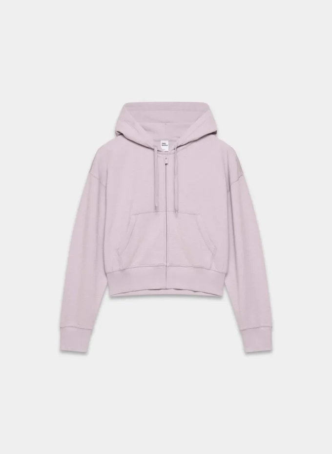 Nouveau sweat à capuche zippé Wafflex Eddy