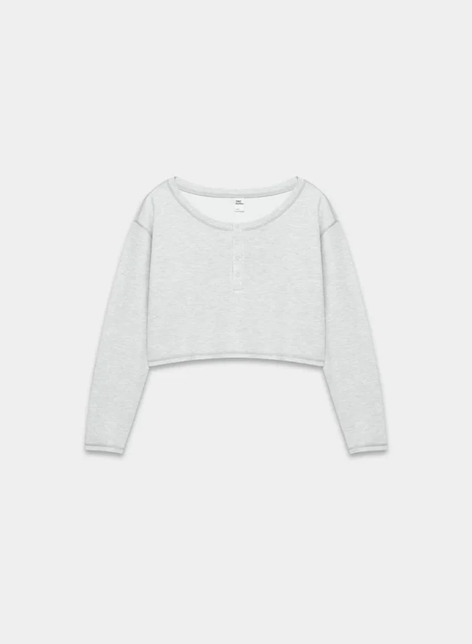 Nouveau t-shirt à manches longues Wafflex Lush