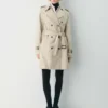 Nouveau trench-coat mi-long The Finch – City Twill