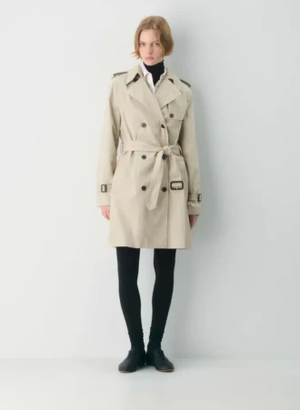Nouveau trench-coat mi-long The Finch – City Twill