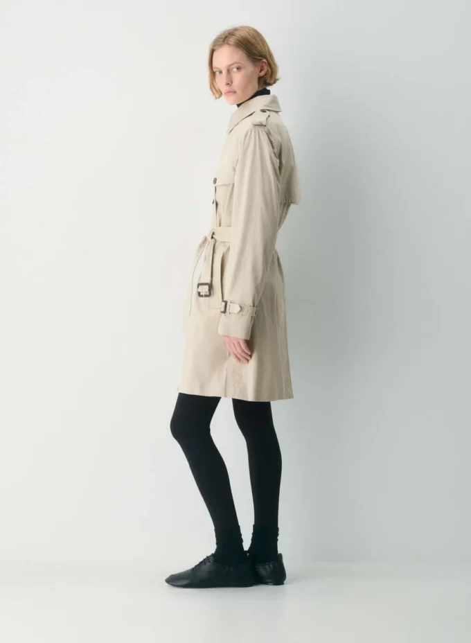 Nouveau trench-coat mi-long The Finch – City Twill