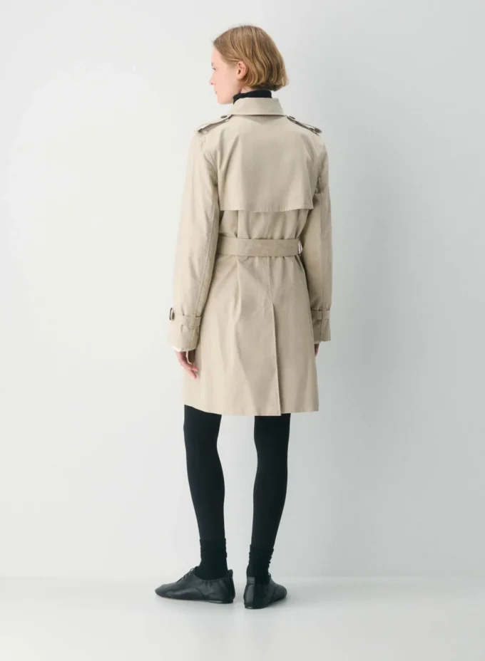 Nouveau trench-coat mi-long The Finch – City Twill