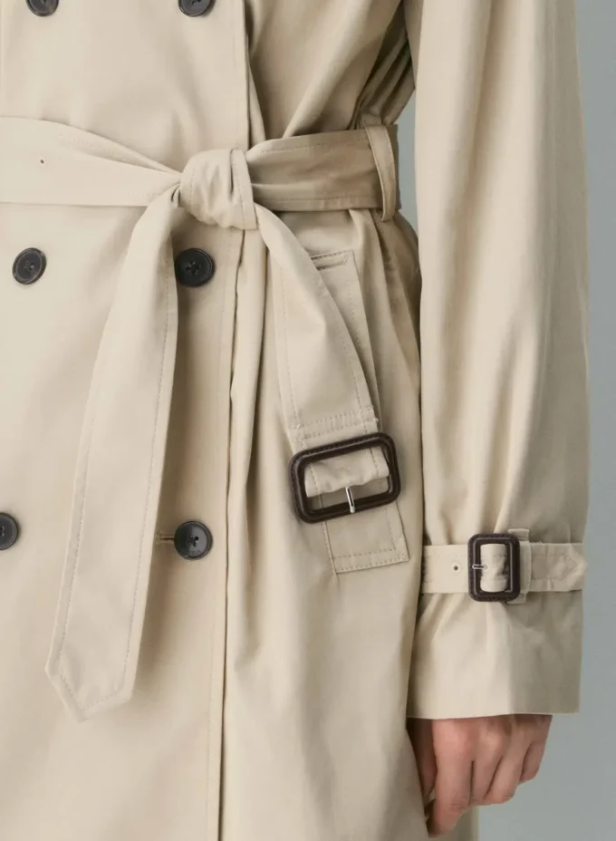Nouveau trench-coat mi-long The Finch – City Twill