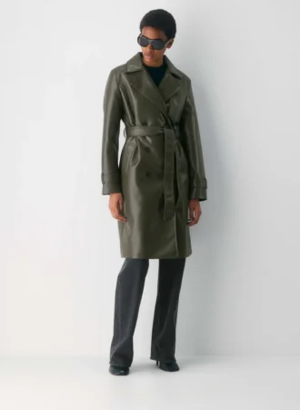 Nouveau trench-coat Tabloid – Cuir Unreal
