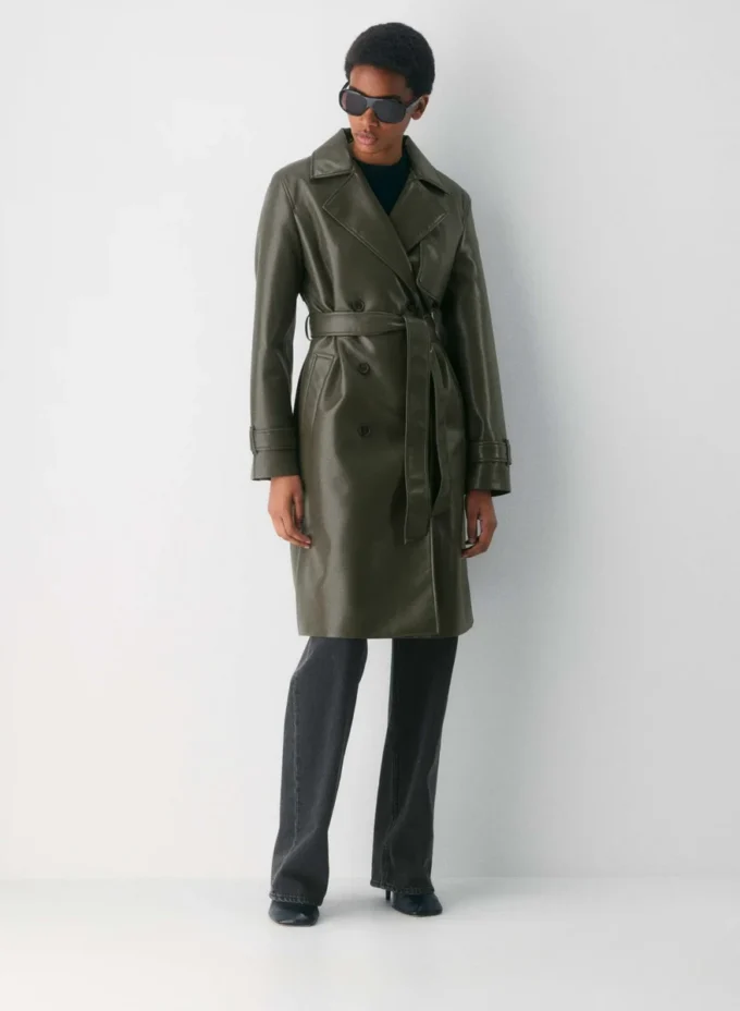 Nouveau trench-coat Tabloid – Cuir Unreal