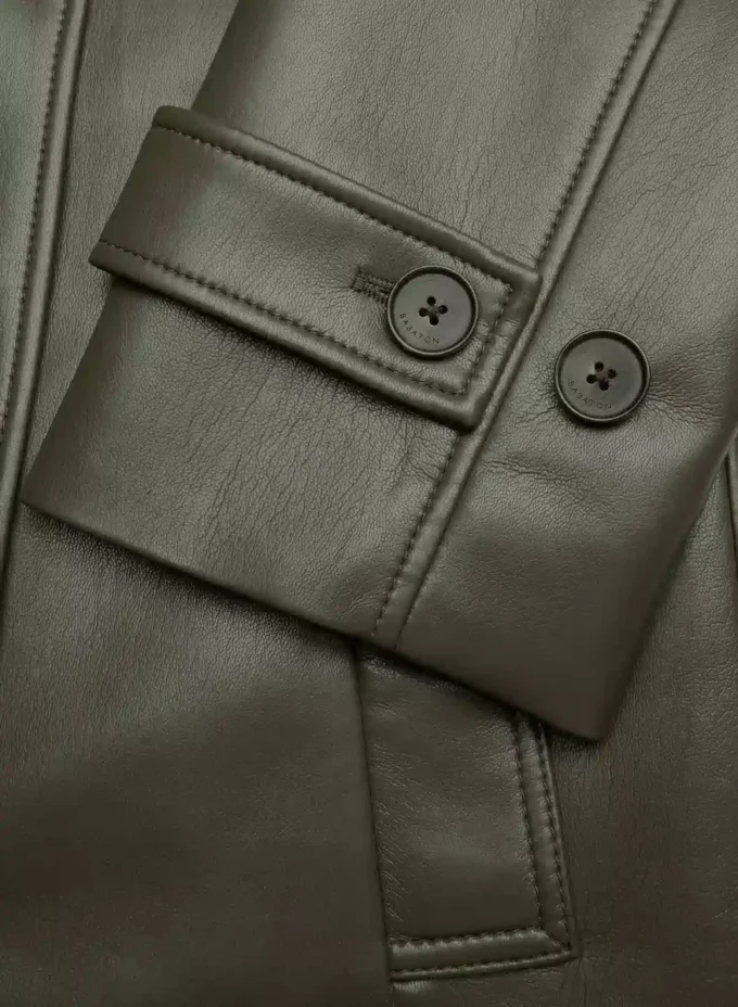 Nouveau trench-coat Tabloid – Cuir Unreal