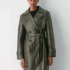 Nouveau trench-coat Tabloid – Cuir Unreal