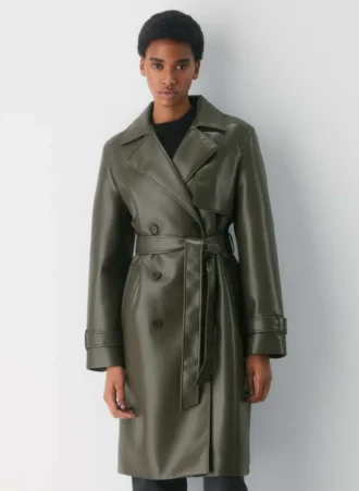 Nouveau trench-coat Tabloid – Cuir Unreal