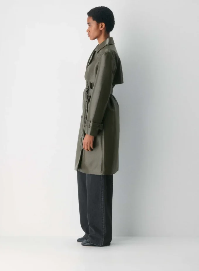 Nouveau trench-coat Tabloid – Cuir Unreal