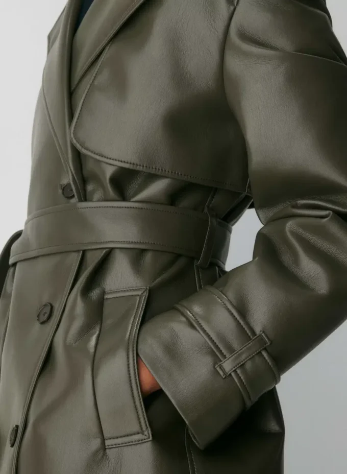 Nouveau trench-coat Tabloid – Cuir Unreal