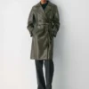 Nouveau trench-coat Tabloid – Cuir Unreal