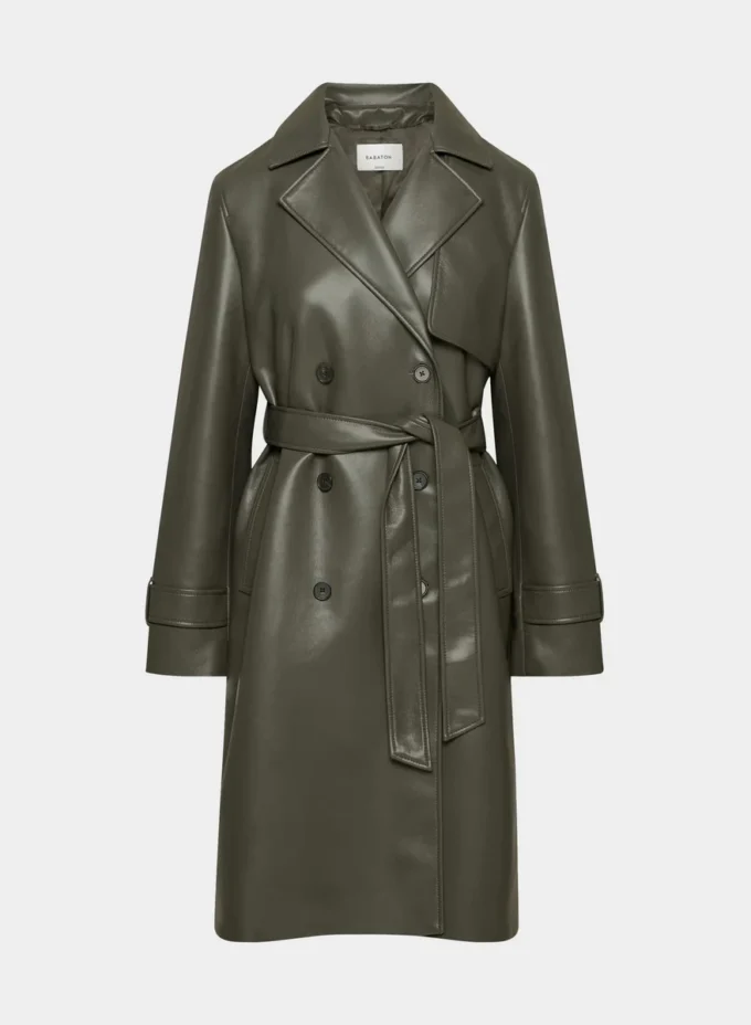 Nouveau trench-coat Tabloid – Cuir Unreal