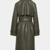 Nouveau trench-coat Tabloid – Cuir Unreal