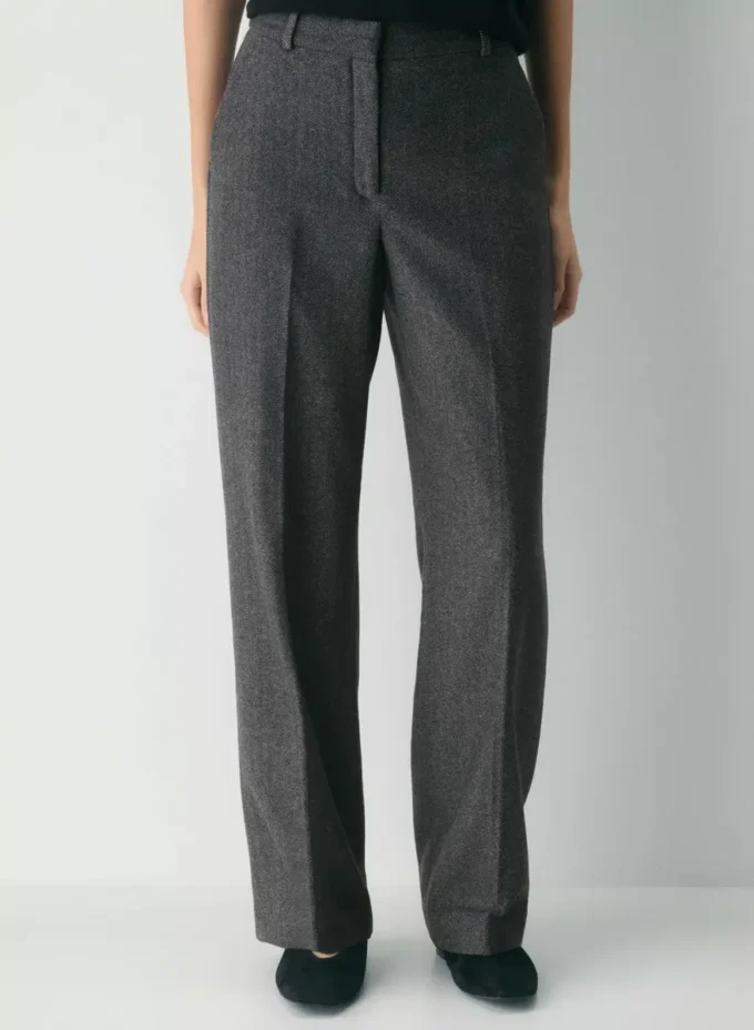 Pantalon Agency – Laine de précision