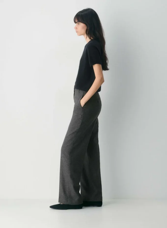 Pantalon Agency – Laine de précision