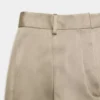 Pantalon cargo en satin