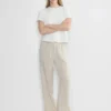 Pantalon Charleston en lin