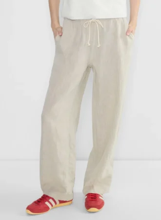 Pantalon Charleston en lin