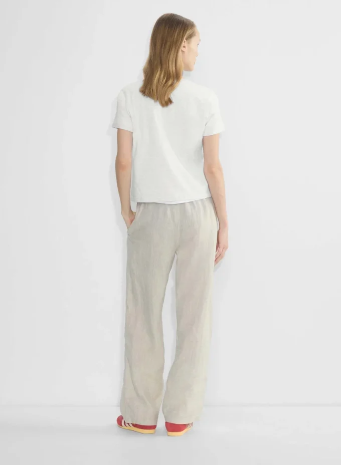Pantalon Charleston en lin