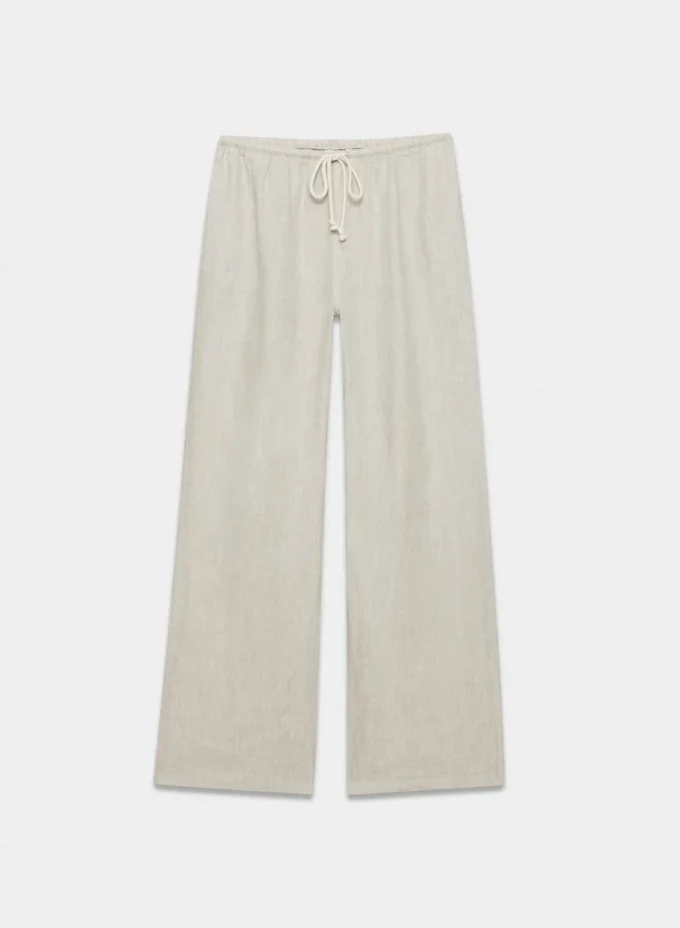 Pantalon Charleston en lin