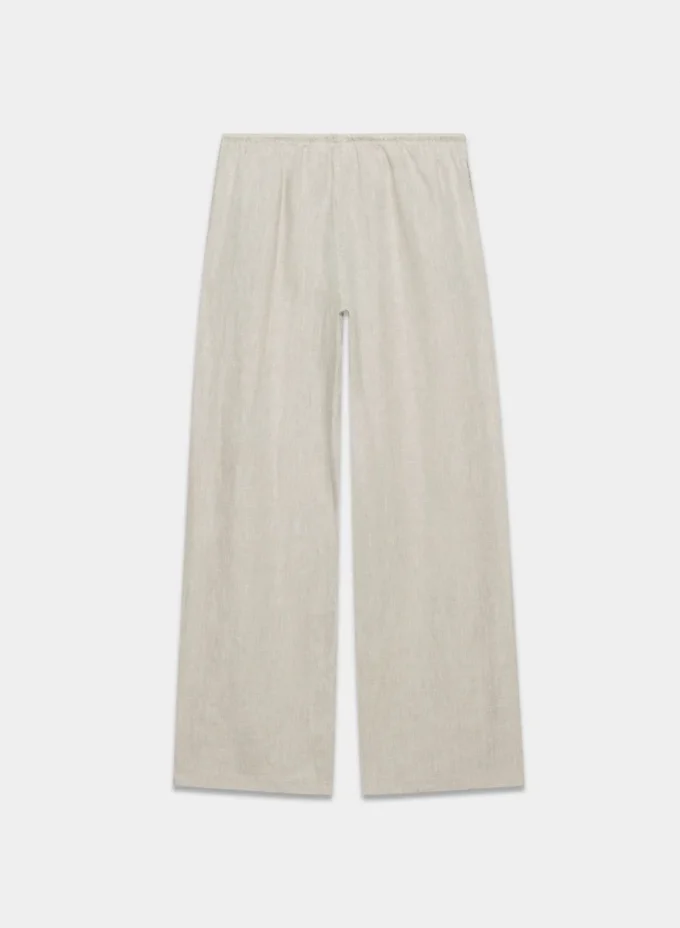 Pantalon Charleston en lin