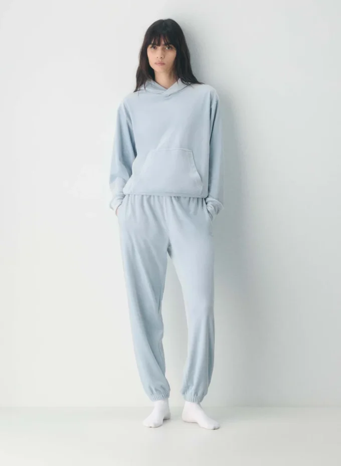 Pantalon de jogging en velours Skylar