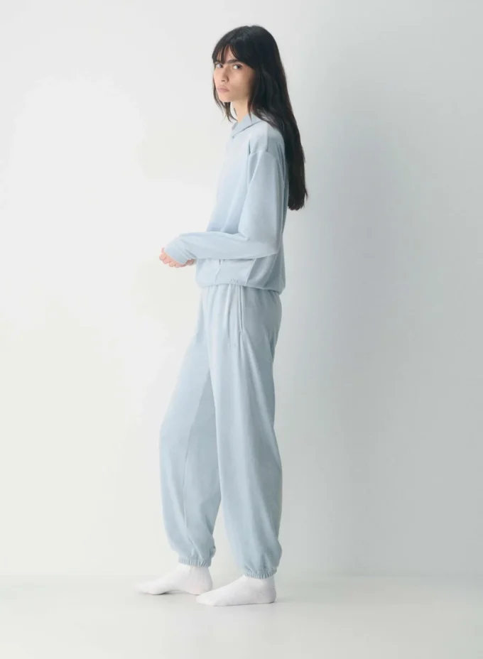 Pantalon de jogging en velours Skylar