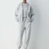 Pantalon de jogging Mega en molleton douillet