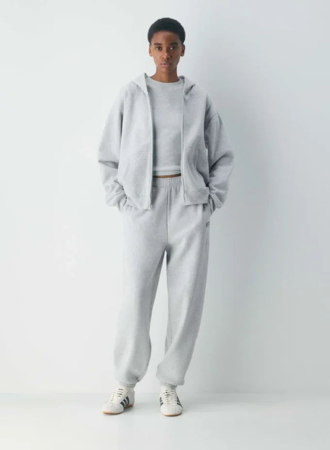Pantalon de jogging Mega en molleton douillet