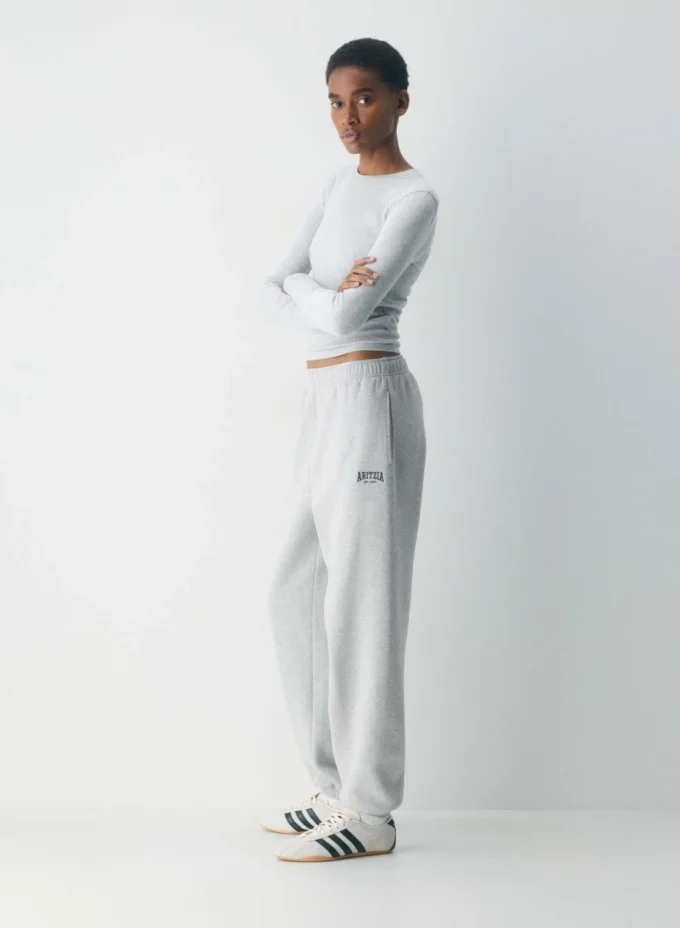 Pantalon de jogging Mega en molleton douillet