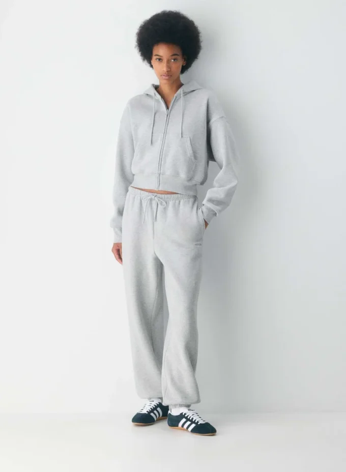 Pantalon de jogging méga ample en molleton confortable