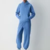 Pantalon de jogging oversize en molleton confortable avec fermeture éclair